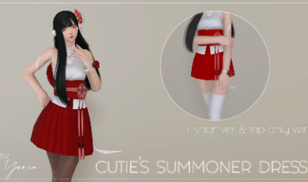 Cutie's Summoner Dress and Top