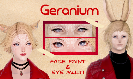 Geranuim (Eye Multi and Face Paint) [PACK]