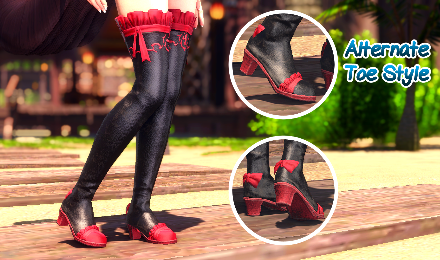 Closed Toe Theophany Thighboots