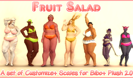 Fruit Salad (Customize+ Scales for Bibo+ Plush 2.0)