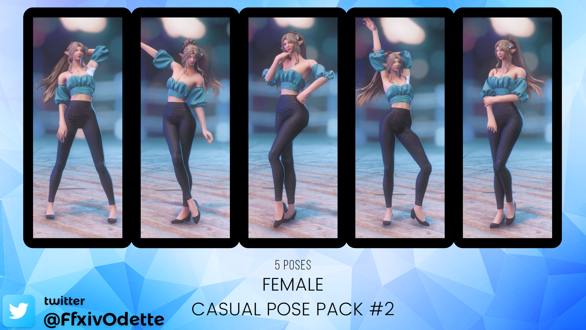 The Sims Resource - Models Women - Pose Pack