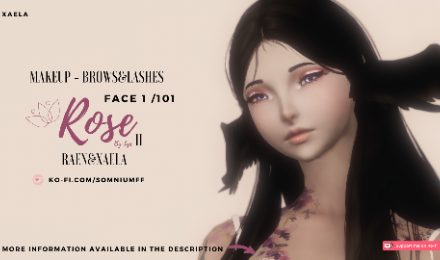 [Lys] Rose II - Makeup - Brows&Lashes