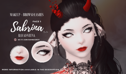 [Lys] Sabrina - Makeup - Brows&Lashes