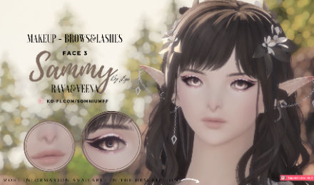 [Lys] Sammy - Makeup - Brows&Lashes
