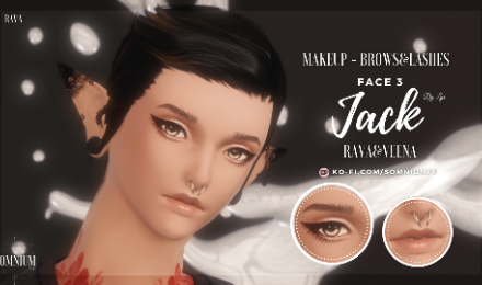 [Lys] Jack - Makeup - Brows&Lashes