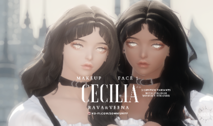 [Lys] Cecilia - Makeup - Face 1 - Rava&Veena