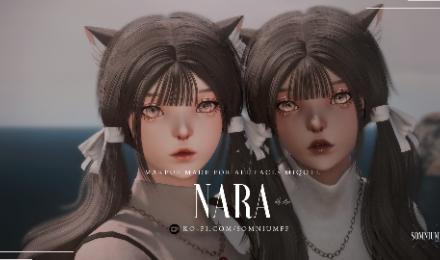[Lys] Nara - Makeup - All Faces Miqote - Sun&Moon