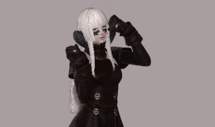 Au Ra Hime Hair