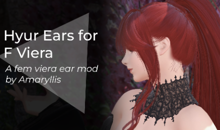 Aether Link Hyur Ears For F Viera