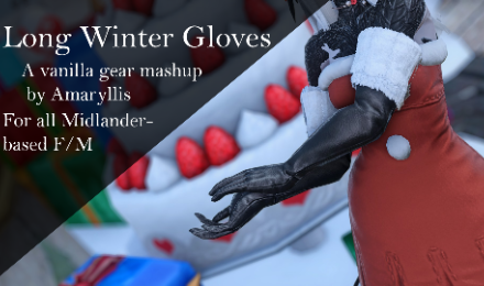 [Vanilla Mashup] Long Winter Gloves