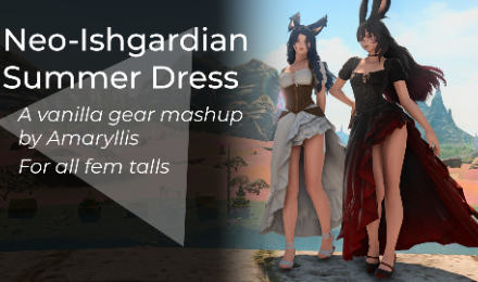 Neo-Ishgardian Summer Dress