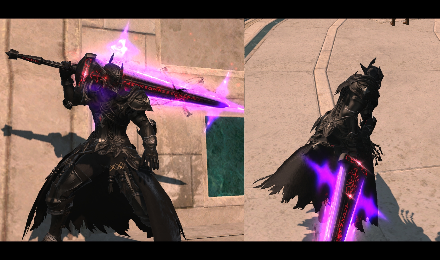 GNB --> DRK Idle + Movement