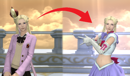  Sailor Moon - WHM Form Change