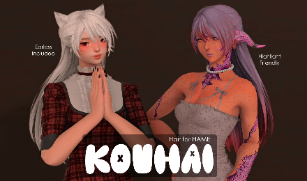 Kouhai Hair for HAME