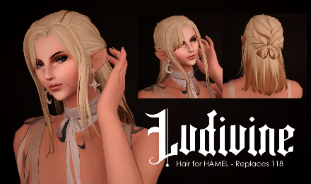 Ludivine Hair for HAMEL