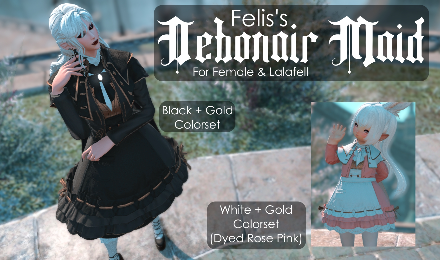 Felis's Debonair Maid for Female and Lala