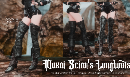 Makai Scion's Longboots (Vanilla Mashup Shoes)