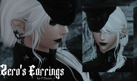 Zero's Earrings for F Elezen