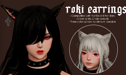 Roki Earrings (Miqo'te)