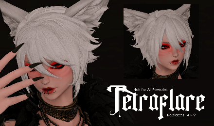 Tetraflare Hair (for almost everyone)