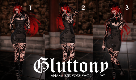 Gluttony (Pose Pack)