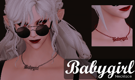 Babygirl Necklace