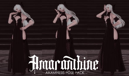 [PRE-DT] Amaranthine Pose Pack