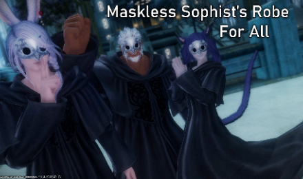 Maskless Sophist's Robe