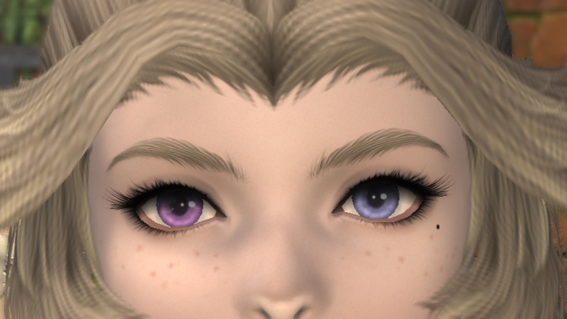 Aether Link Female Viera Face Brows And Lashes Retexture Pre Dt