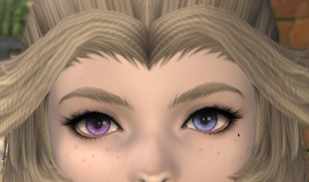 Aether Link Female Viera Face Brows And Lashes Retexture Pre Dt