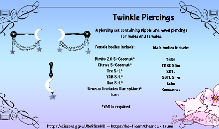 [SKM] Twinkle Piercings