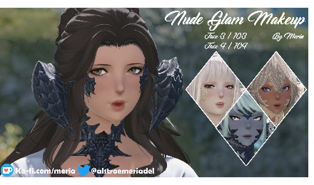 Aether Link - Nude Glam Makeup