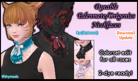 Dyeable Edenmete + Origenics Necklaces [DT]