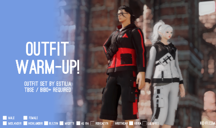 [Estilia] outfit WARM-UP!