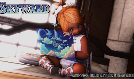 『 KK 』Skyward Laptop Skin