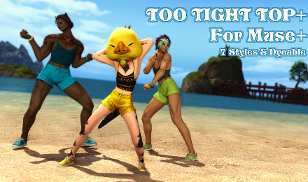 『 KK 』Too Tight Top for Muse+