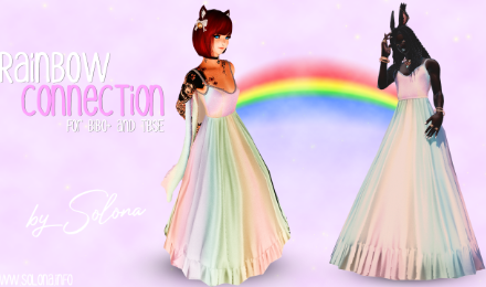 Rainbow Connection Gown
