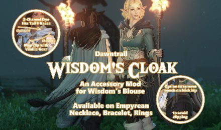 [DT] Wisdom’s Cloak – An Accessory Mod