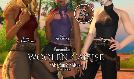 [YAB-Rue-YARue] Woolen Camise