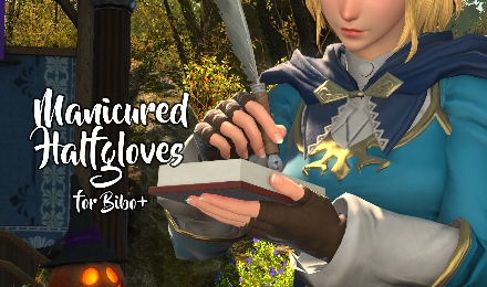 [Bibo+] Manicured Halfgloves